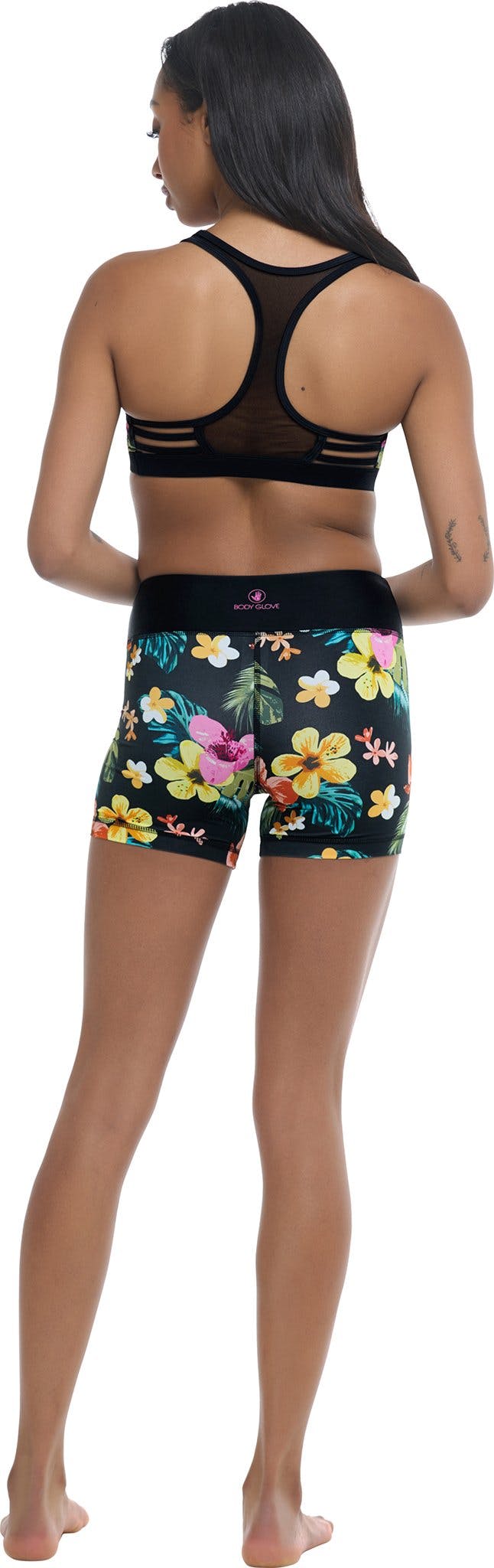Product gallery image number 2 for product Tropical Island Speedy Cross-Over Shorts - Women's