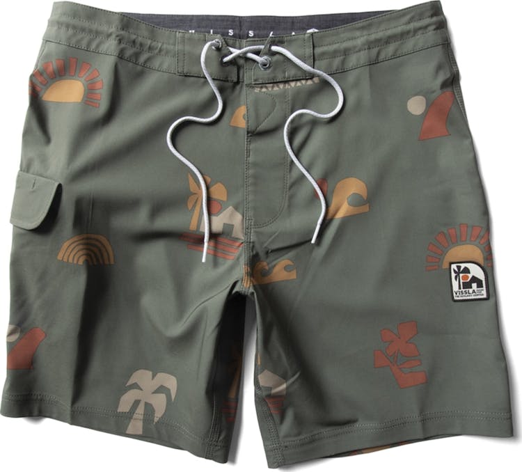 Product gallery image number 1 for product Ecology Center Surf Farm Boardshorts 18.5" - Men's