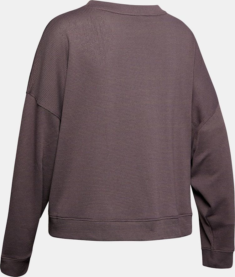 Product gallery image number 5 for product UA Mesh Around Oversize Crew Sweater - Women's