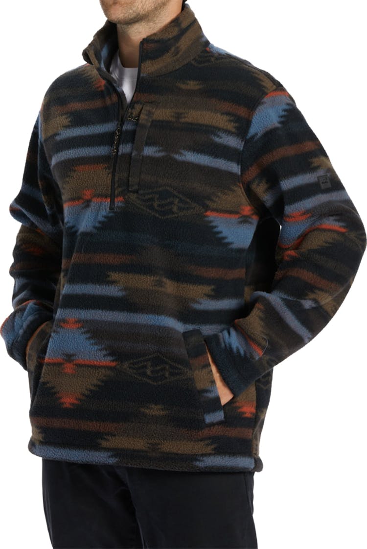 Product gallery image number 3 for product Boundary Half Zip Mock Neck Fleece Pullover - Men's