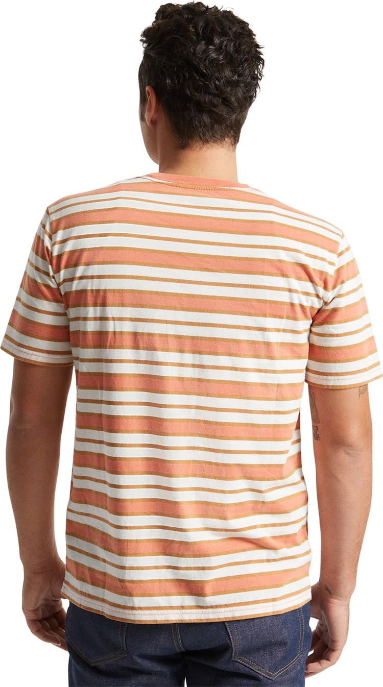 Product gallery image number 4 for product Hilt Multi Stripes Short Sleeve Knit - Men's
