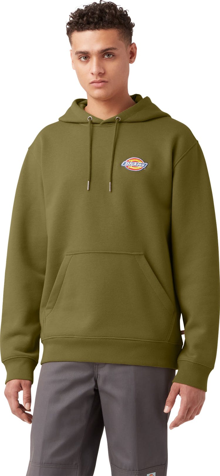 Product gallery image number 1 for product Fleece Embroidered Chest Logo Hoodie - Men's