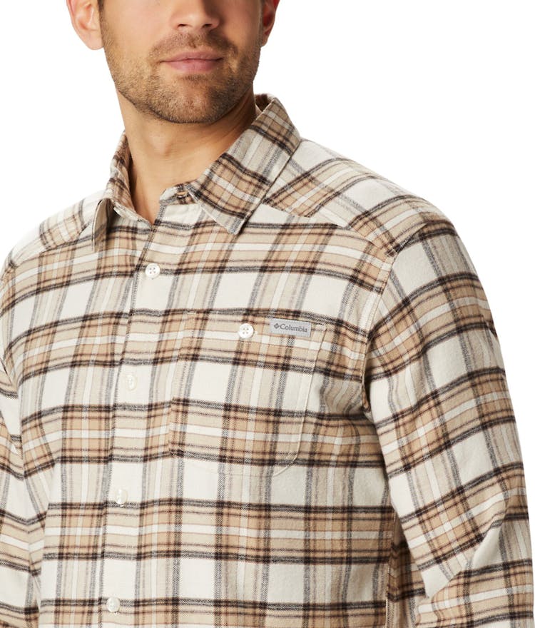 Product gallery image number 3 for product Cornell Woods Long Sleeve Flannel Shirt Big Size - Men's