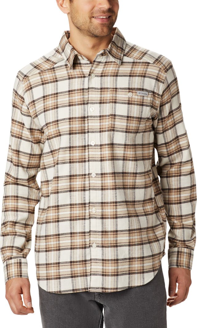 Product image for Cornell Woods Long Sleeve Flannel Shirt Big Size - Men's