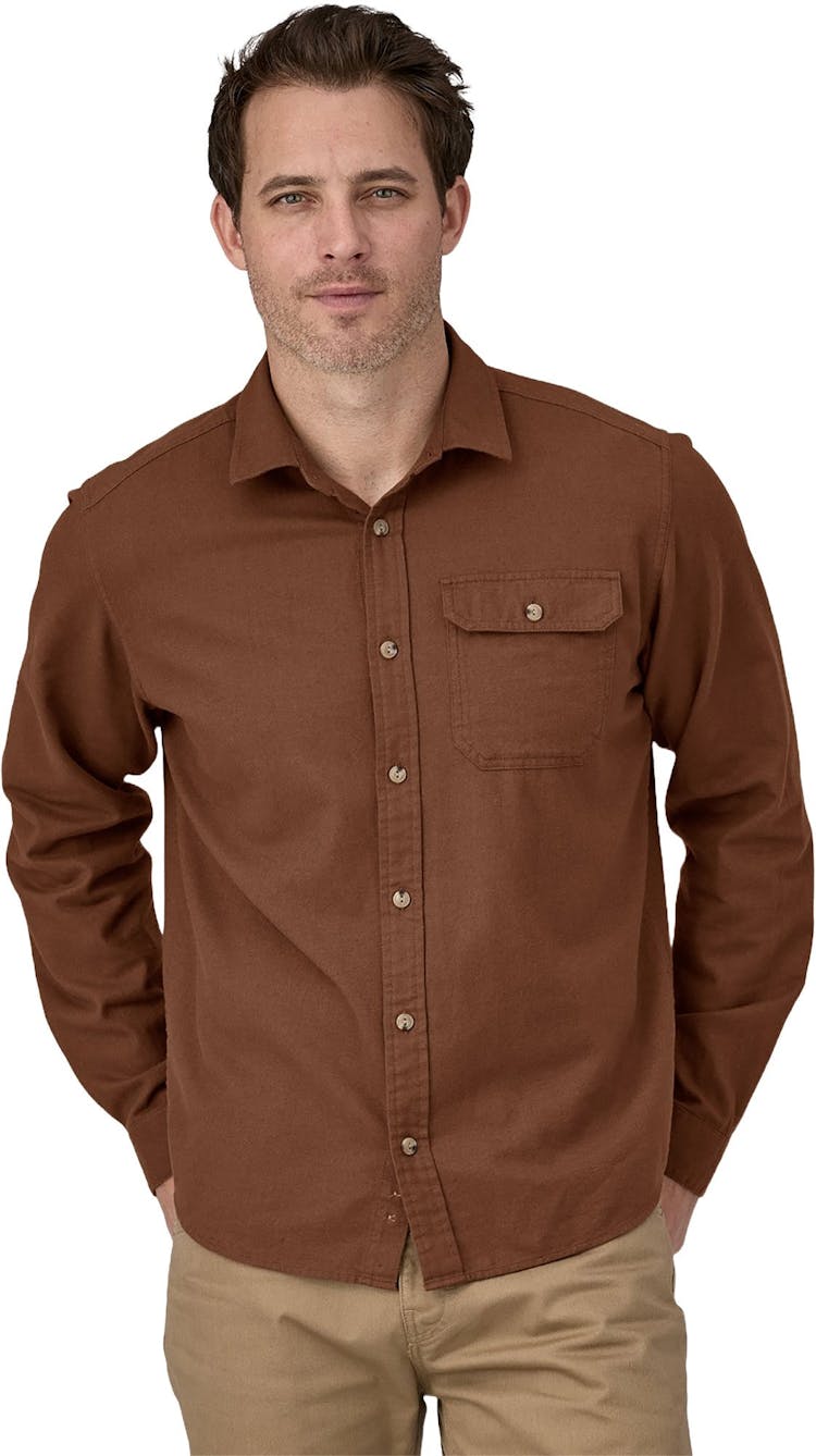 Product gallery image number 2 for product Cotton In Conversion Lightweight Long Sleeve Fjord Flannel Shirt - Men's