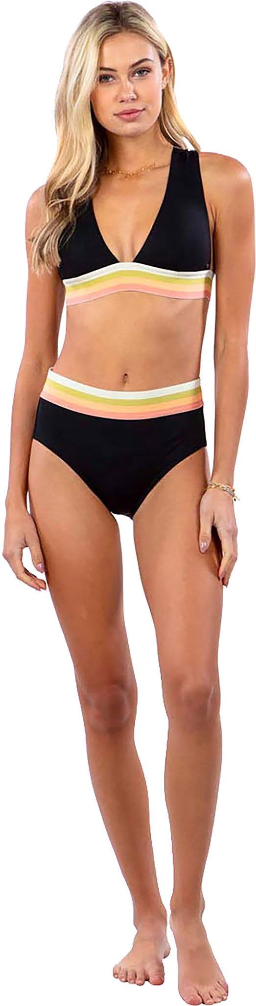 Product gallery image number 2 for product Beach Botanica High Waist Good Bikini Bottom - Women's