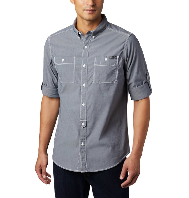 Product gallery image number 4 for product Outdoor Elements Long Sleeve Chambray Shirt - Men's