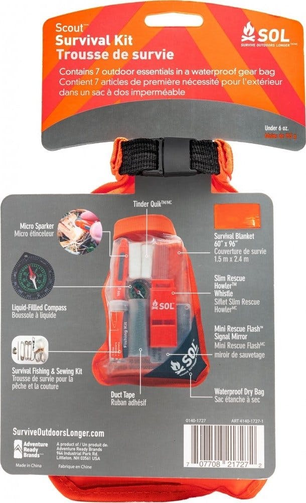 Product gallery image number 2 for product Scout SOL Survival Kit