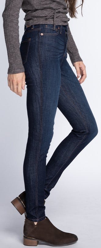 Product gallery image number 3 for product Denim High Rise Skinny Twilight - Women's