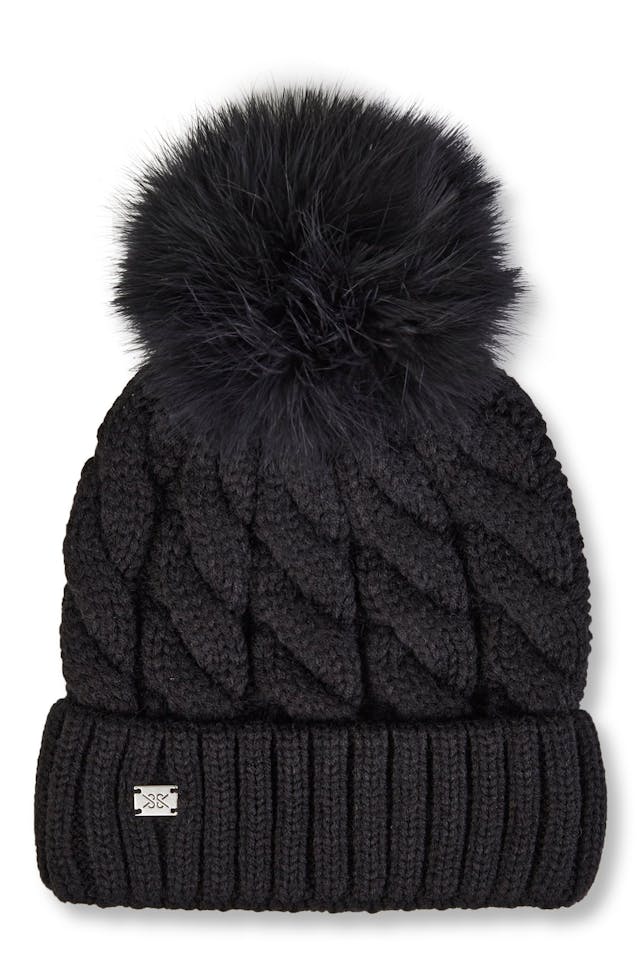 Product image for Amalie Beanie With Detachable Pompom - Women's