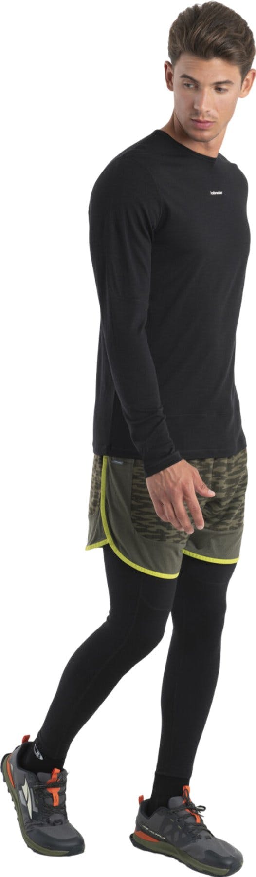 Product gallery image number 2 for product 200 ZoneKnit™ Merino Energy Wind Long Sleeve T-Shirt - Men's