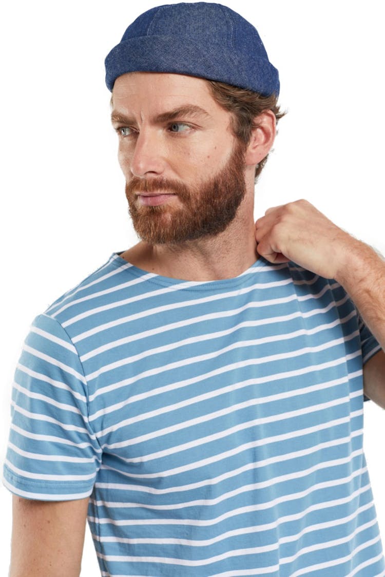 Product gallery image number 3 for product Hoédic Lightweight Breton Striped Cotton Jersey - men's