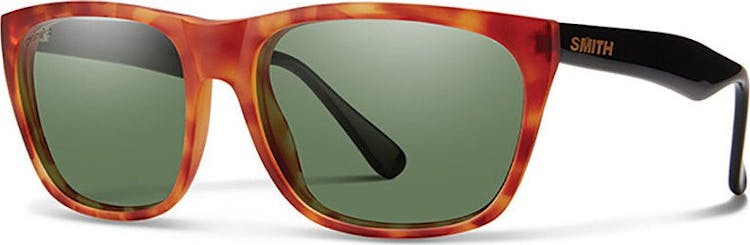 Product gallery image number 1 for product Tioga - Matte Honey Tortoise - Chromapop Polarized Gray Green Lens Sunglasses
