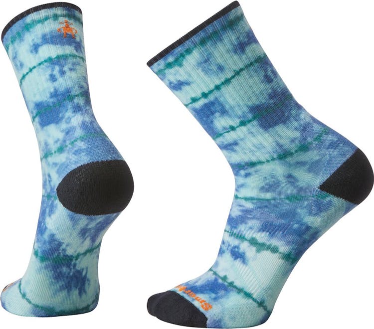 Product gallery image number 1 for product Athletic Tie Dye Print Crew Socks - Unisex