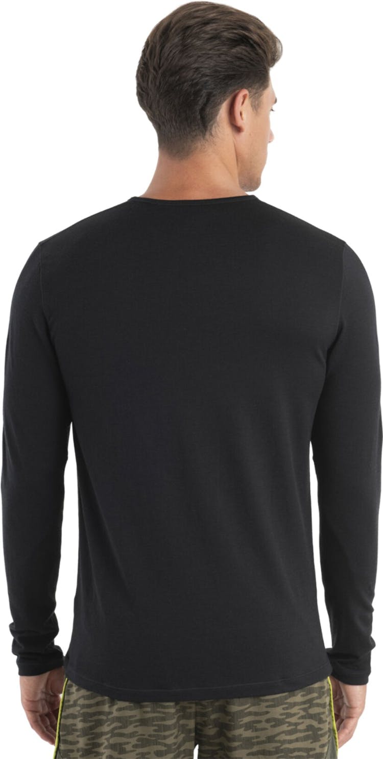 Product gallery image number 4 for product 200 ZoneKnit™ Merino Energy Wind Long Sleeve T-Shirt - Men's