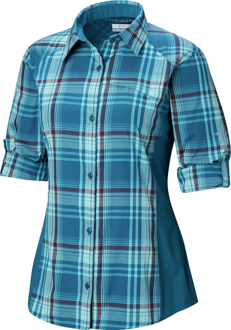 Product gallery image number 3 for product Silver Ridge Plaid II Long Sleeve Shirt - Women's