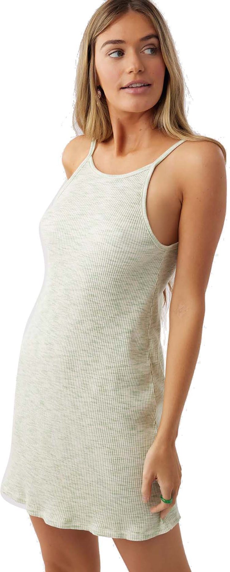 Product gallery image number 10 for product Morette Spacedye Knit Short Tank Dress - Women's