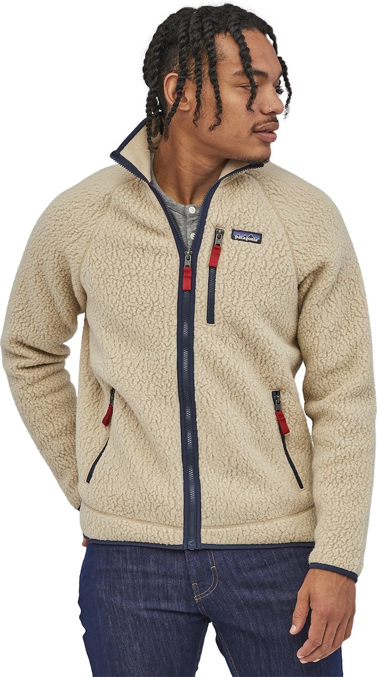 Product gallery image number 5 for product Retro Pile Full Zip Fleece Sweatshirt - Men's