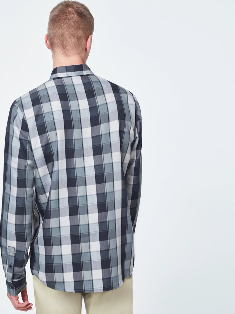 Product gallery image number 6 for product Checked Woven Long Sleeve Shirt 5 - Men's