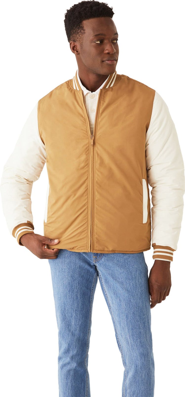 Product gallery image number 1 for product Varsity Skyline Bomber Jacket - Men's