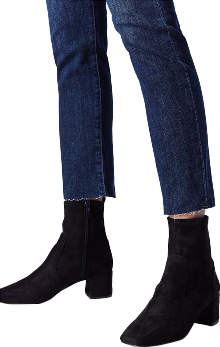 Product gallery image number 5 for product Viola Dark Used Brushed Feather Jean - Women's