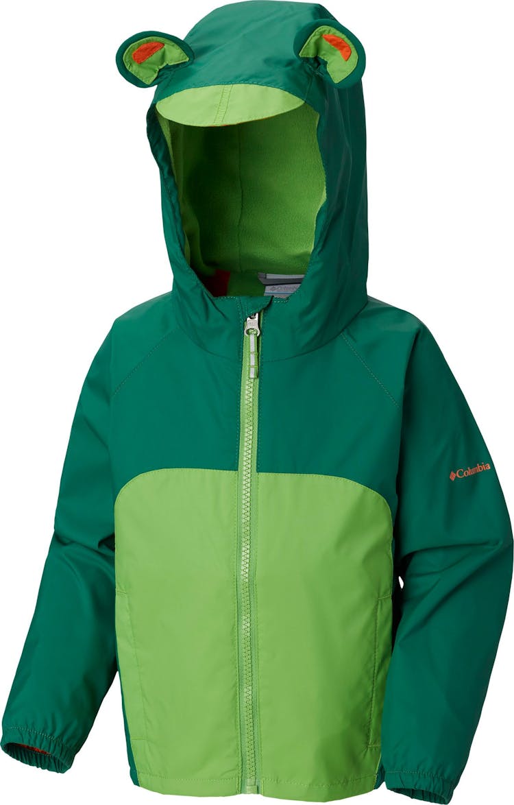 Product gallery image number 1 for product Kitteribbit Fleece Lined Rain Jacket - Infant