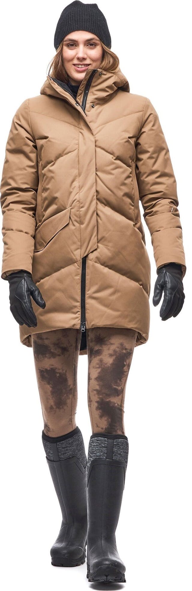 Product image for Ayaba Simplified Mid Length Down Jacket - Women's