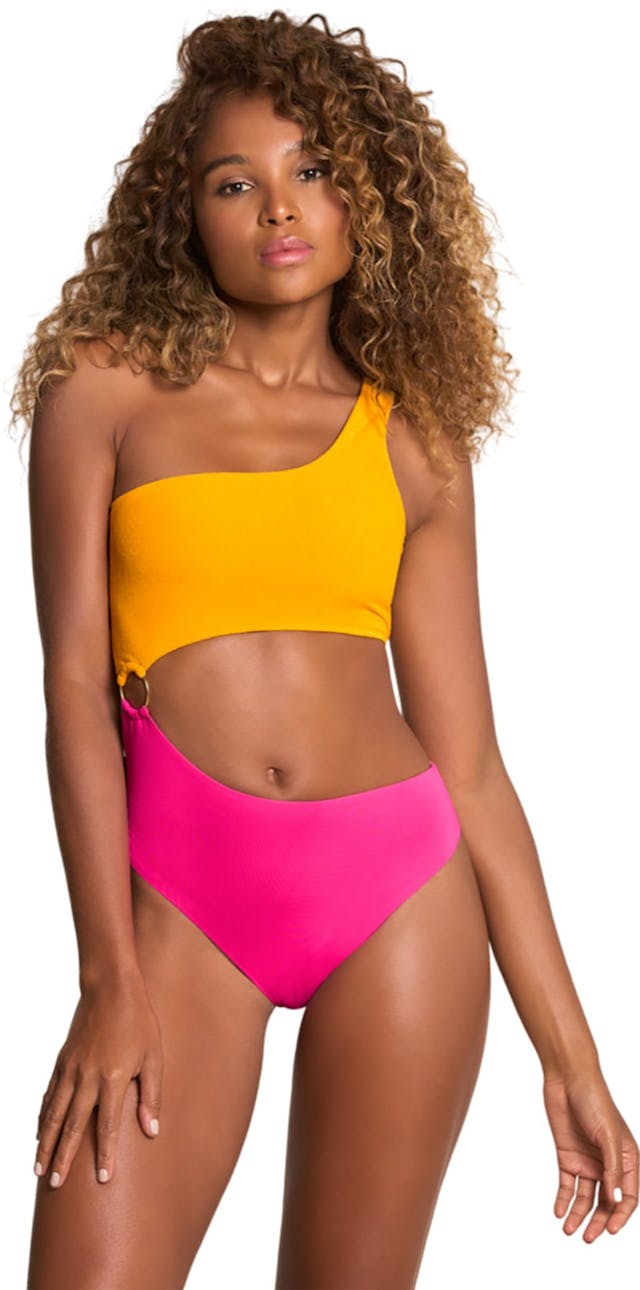 Product image for Bite Dragon Fruit Cut Out One Piece Swimsuit - Women's