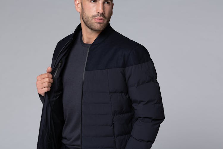 Product gallery image number 3 for product Performance Down Hybrid Bomber - Men's
