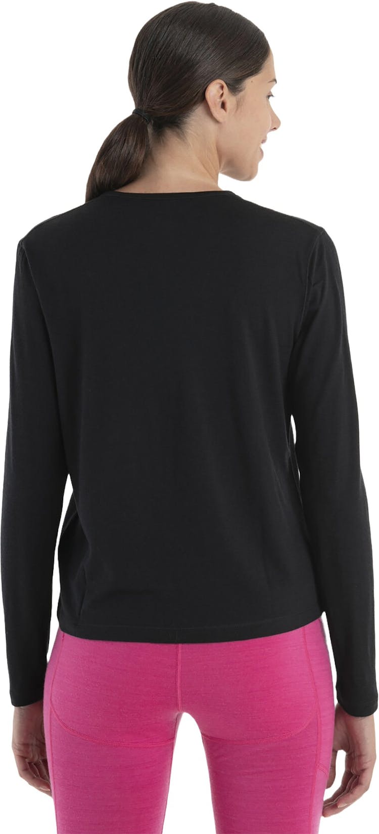 Product gallery image number 3 for product Merino 200 Zoneknit Energy Wind Long Sleeve Tee - Women's