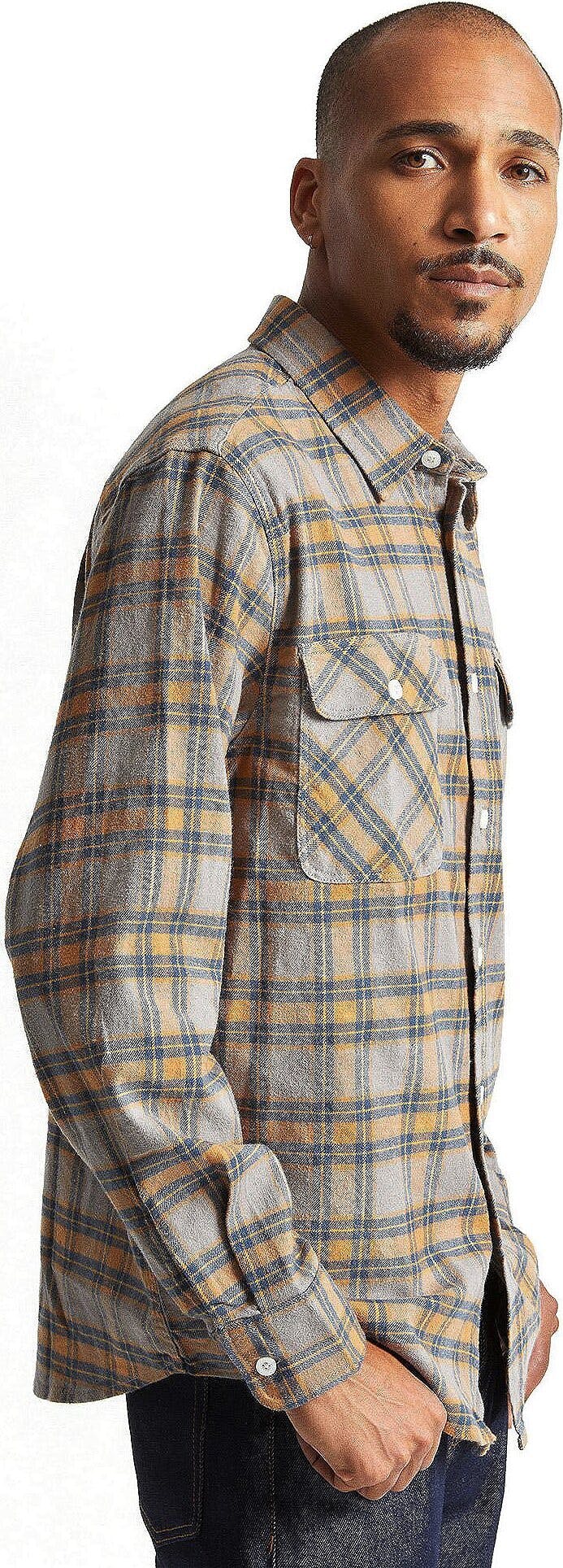 Numéro de l'image de la galerie de produits 4 pour le produit Bowery Stretch X Flannel à manches longues - Homme