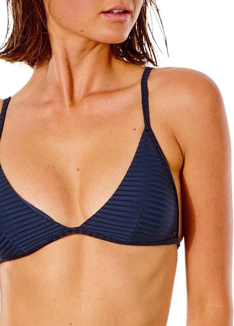 Product gallery image number 2 for product Premium Surf Banded Fixed Tri Bikini Top - Women's