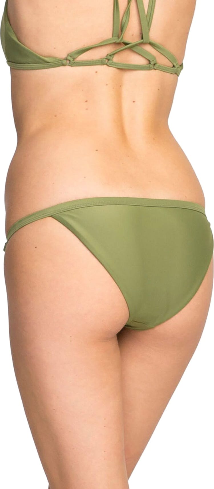 Product gallery image number 3 for product Solid Medium Bikini Bottoms - Women's