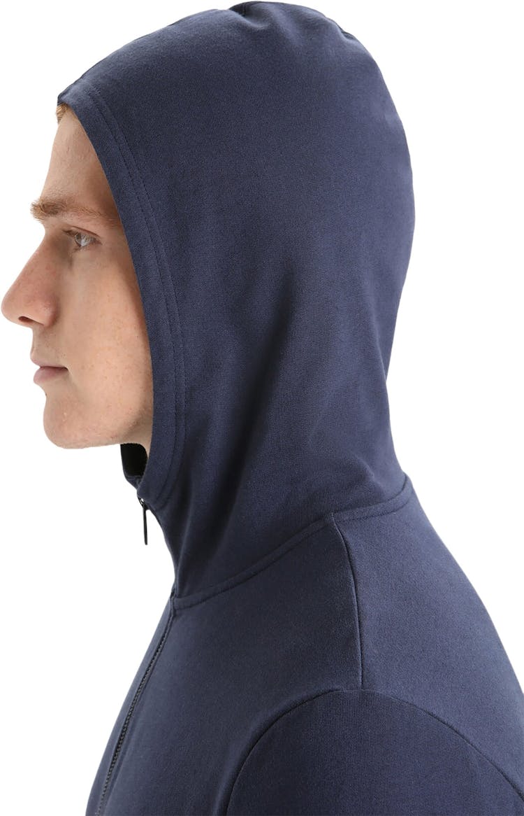 Product gallery image number 5 for product Central Classic Long Sleeve Zip Hoodie - Men's