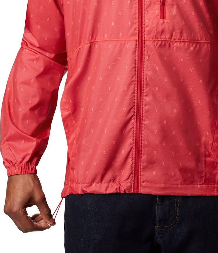 Product gallery image number 8 for product Flash Forward Windbreaker Print Jacket - Men's