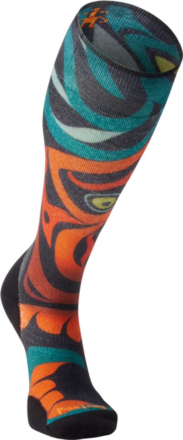 Product gallery image number 2 for product Ski Targeted Cushion Trickster Print OTC Socks - Unisex