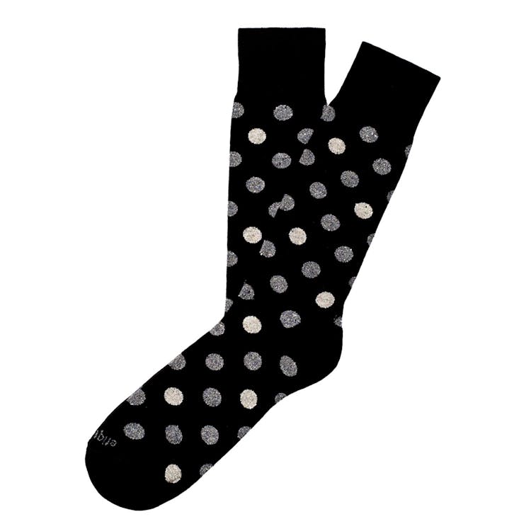 Product gallery image number 1 for product Beat It Metallic Dots Socks - Men's