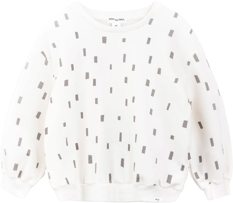Product gallery image number 4 for product Miles Basics Long Sleeve Sweatshirt - Girls