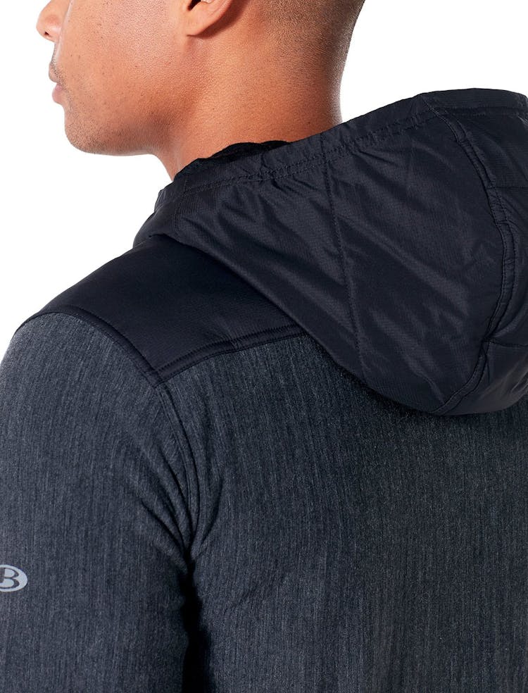 Product gallery image number 6 for product Descender Hybrid Long Sleeve Half Zip Hood - Men's