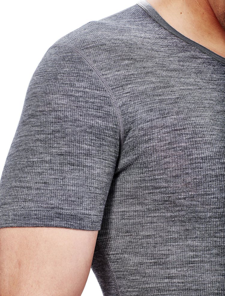 Product gallery image number 5 for product Anatomica Rib Short Sleeve Crewe - Men's