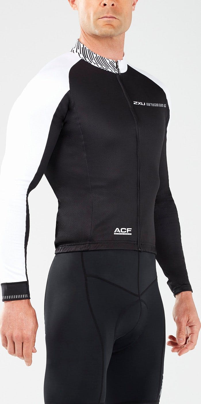 Product gallery image number 4 for product Thermal Long Sleeve Cycle Jersey - Men's