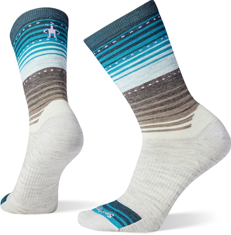 Product gallery image number 1 for product Everyday Stitch Stripe Crew Socks - Women's