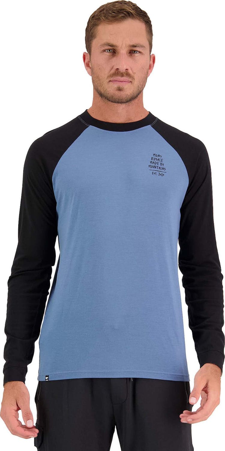 Product gallery image number 2 for product Icon Raglan Long Sleeve Tee - Men's
