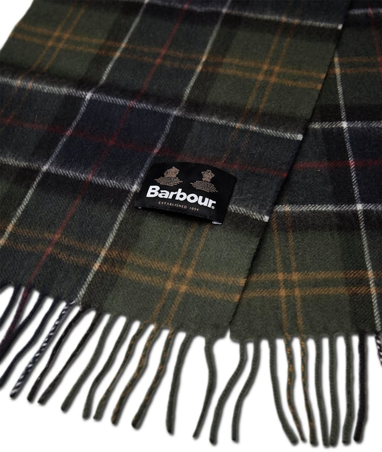 Product gallery image number 2 for product Wool Cashmere Tartan Scarf