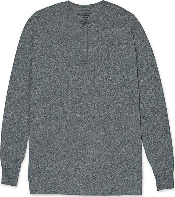 Product gallery image number 1 for product Long Sleeve Henley - Men's