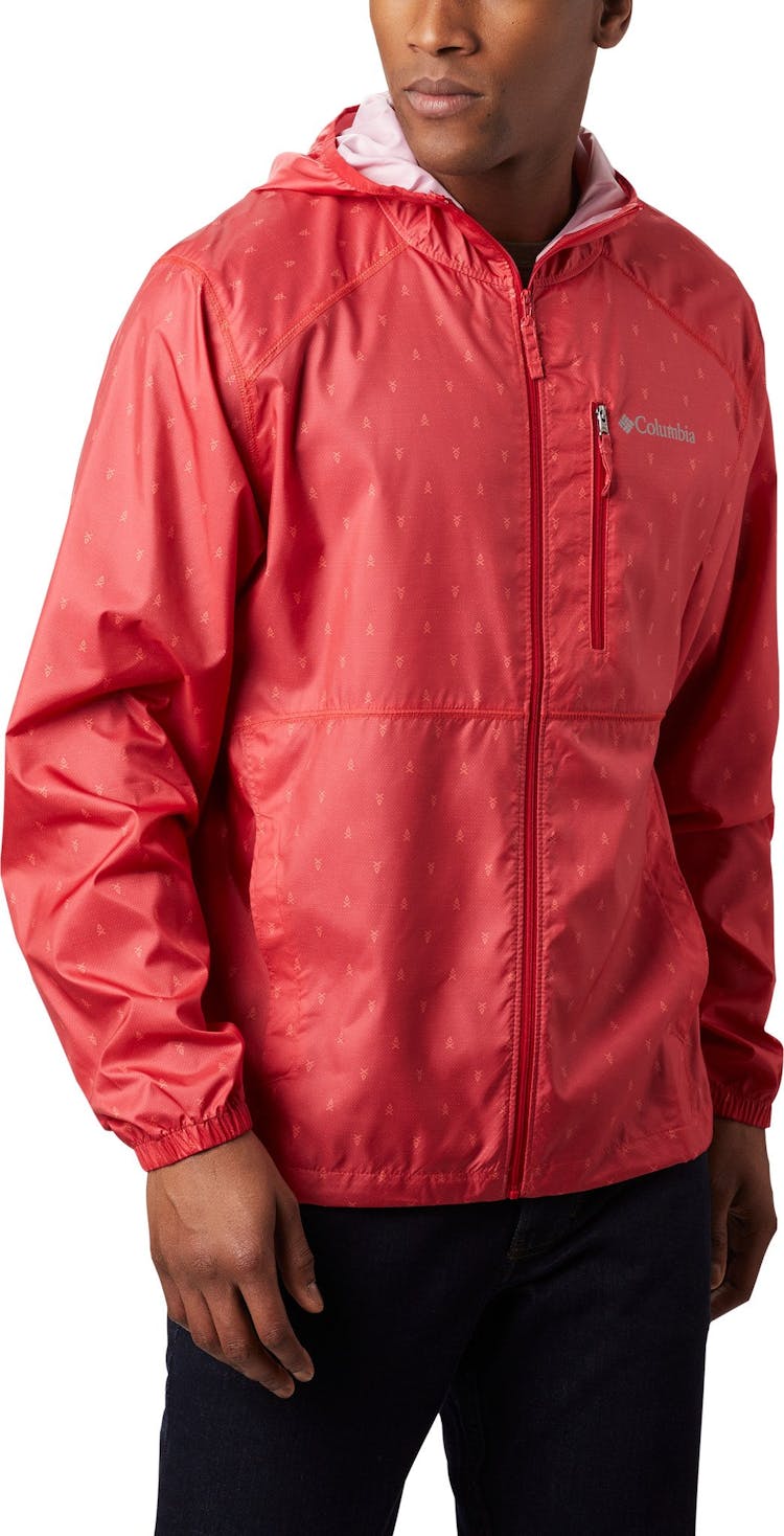 Product gallery image number 3 for product Flash Forward Windbreaker Print Jacket - Men's