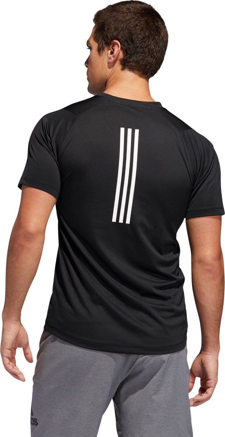 Product gallery image number 4 for product FreeLift Sport Fitted 3 Stripes Tee - Men's