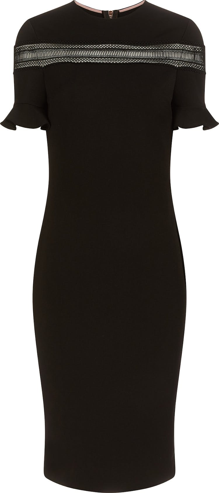 Product gallery image number 1 for product Livsia Lace Panel Pencil Dress - Women's