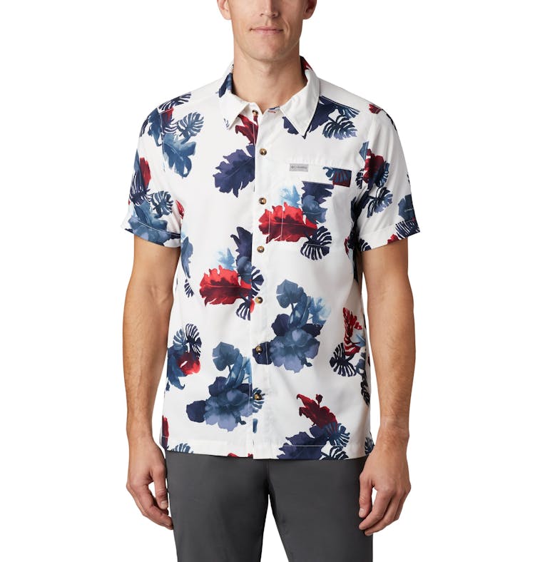 Product gallery image number 7 for product Outdoor Elements Short Sleeve Print Shirt - Men's