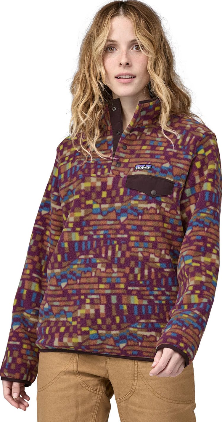 Product gallery image number 3 for product Synchilla Snap-T Lightweight Pullover - Women's